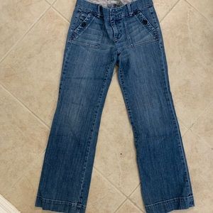 denim boot cut jeans